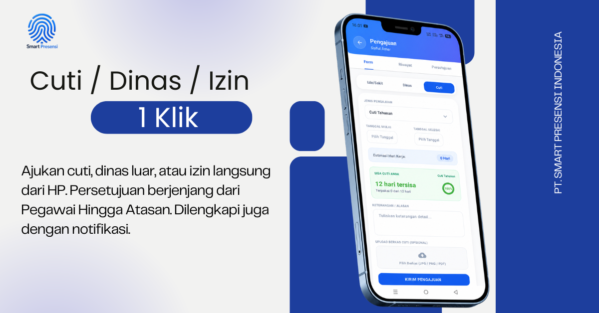 Cuti & Izin Sekali Klik